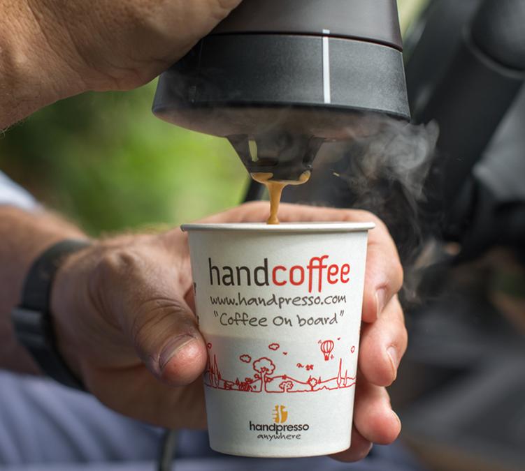preparation rapide handpresso auto voiture handcoffee