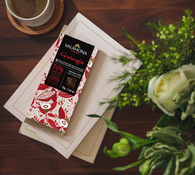 Tavoletta cioccolato fondente Nero Guanaja 70% Valrhona