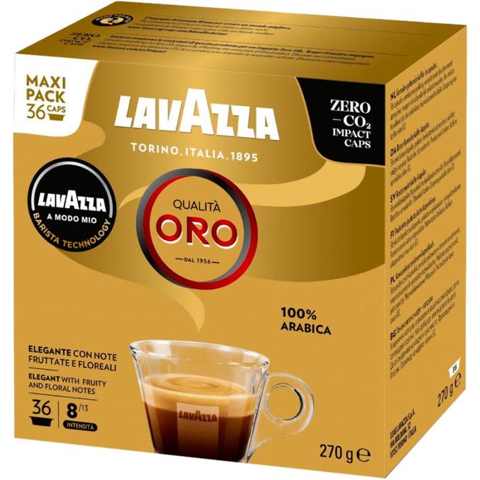 capsules lavazza a modo mio qualita oro x36