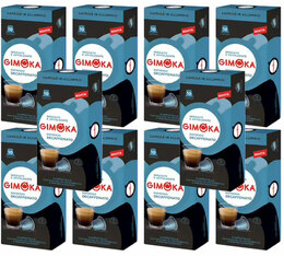 100 capsule per nespresso gimoka decaffeinato