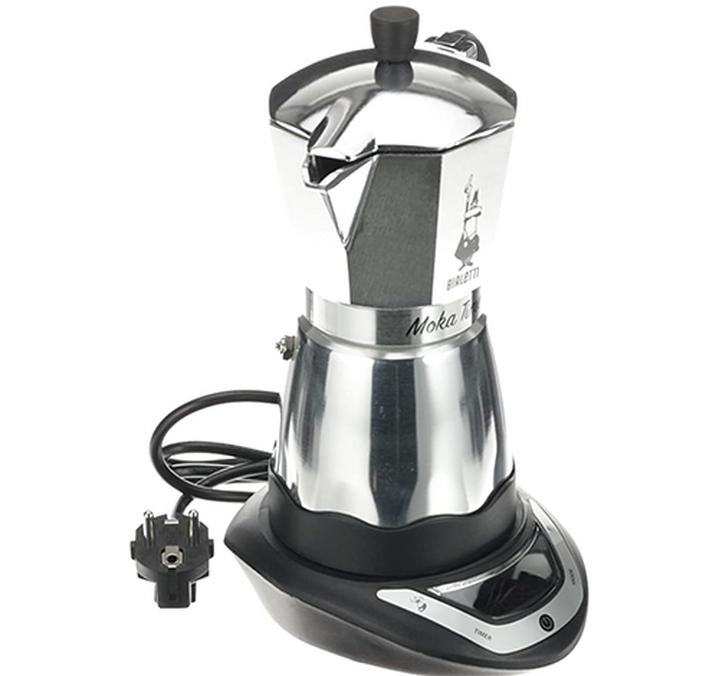 moka elettrica in alluminio