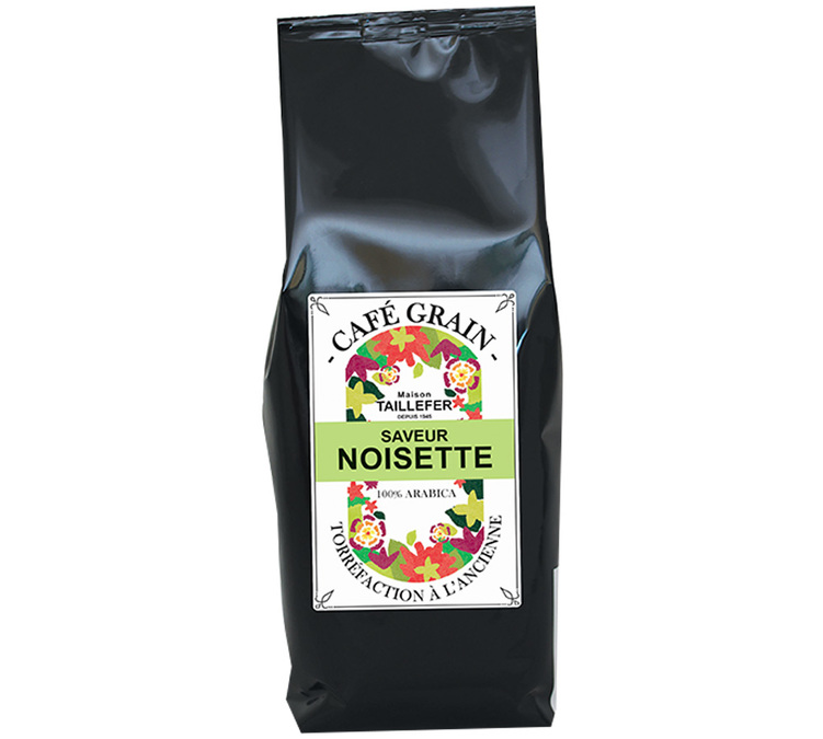 Hazelnut coffee beans maison taillefer