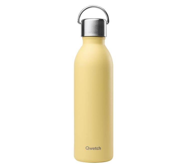 bouteille isotherme active 600 ml jaune citron