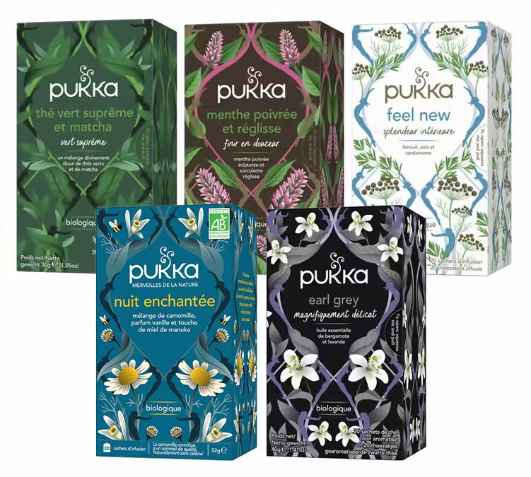 assortiment the et infusion pukka