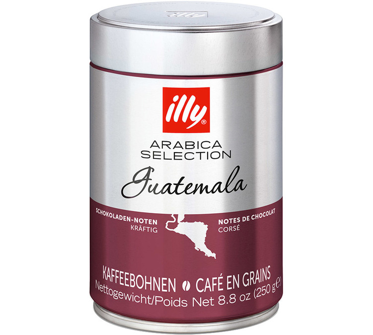 caffe in grani illy arabica selection guatemala 250 g
