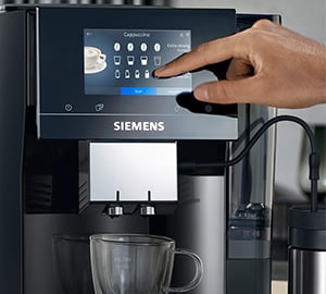 ecran tactile Siemens EQ.700 Classic noir