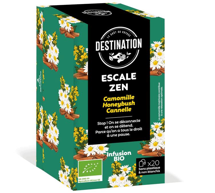 infusion escale zen bio destination sachet