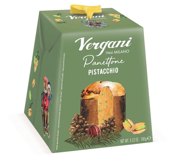 mini panettone saveur pistache vergani