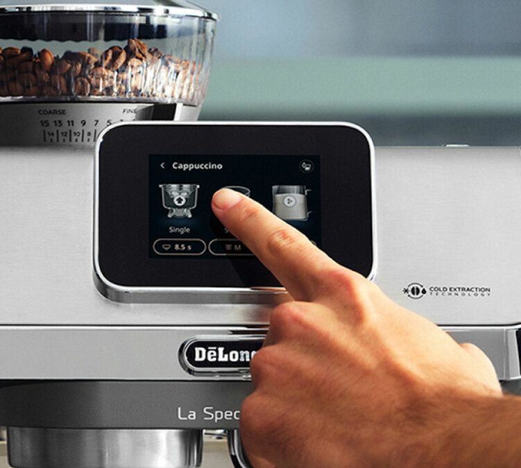 macchina espresso manuale delonghi specialista opera inox
