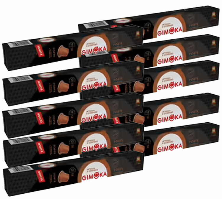 100 capsule per nespresso forte gimoka