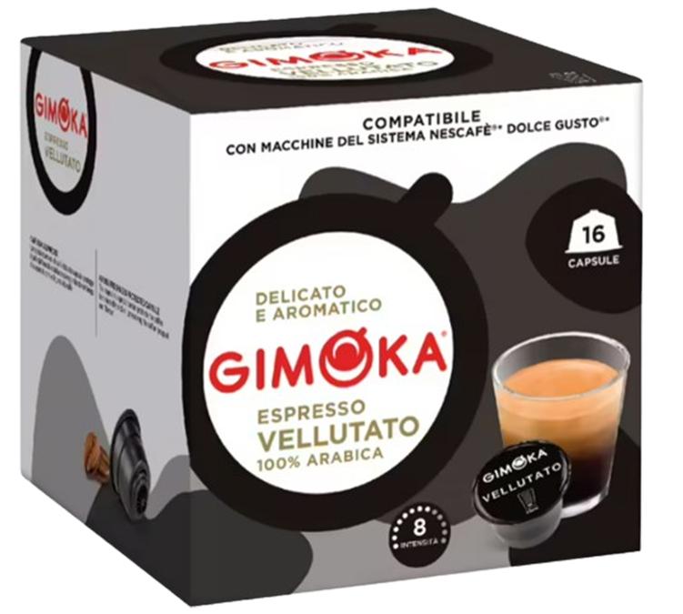 capsule gimoka dolce gusto vellutato