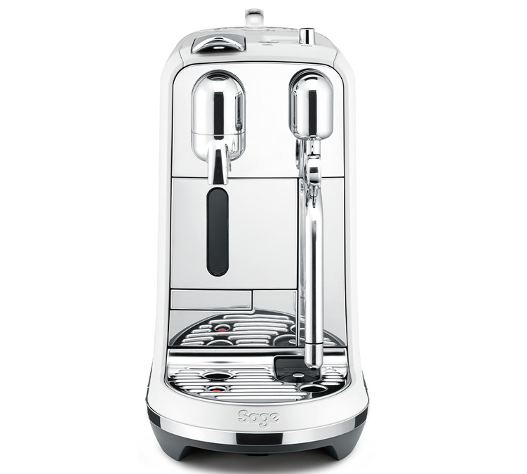 cafetiere creatista Plus blanche nespresso devanture