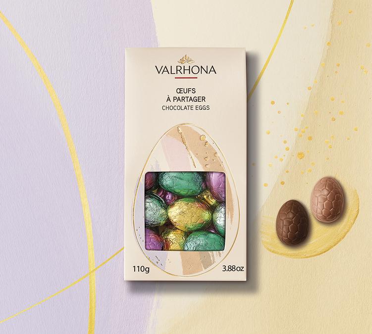 oeufs chocolat valrhona