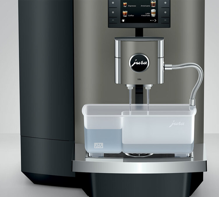 jura x10c systeme lait