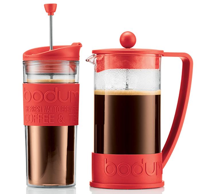 cafetiere a piston brazil rouge 1l