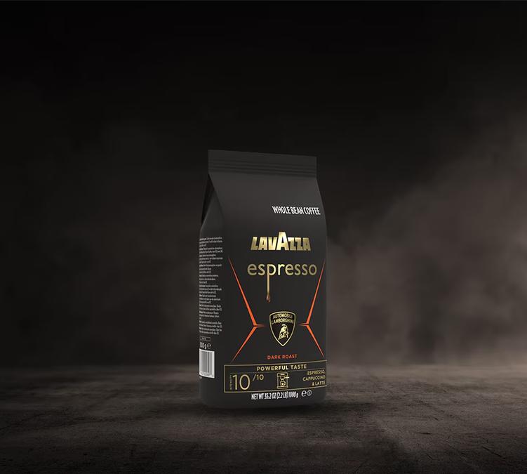 Caf&eacute; en grain Lavazza Espresso for Automobili Lamborghini 1 kg &eacute;dition limit&eacute;e