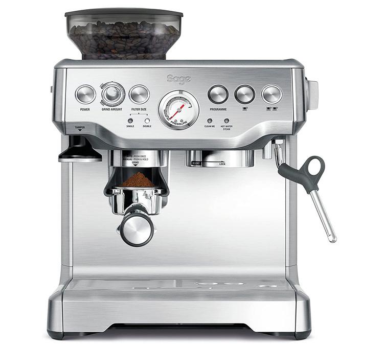 macchina per caff&egrave; espresso SAGE Barista Express SES875BSS2EEU1A acciaio inox spazzolato
