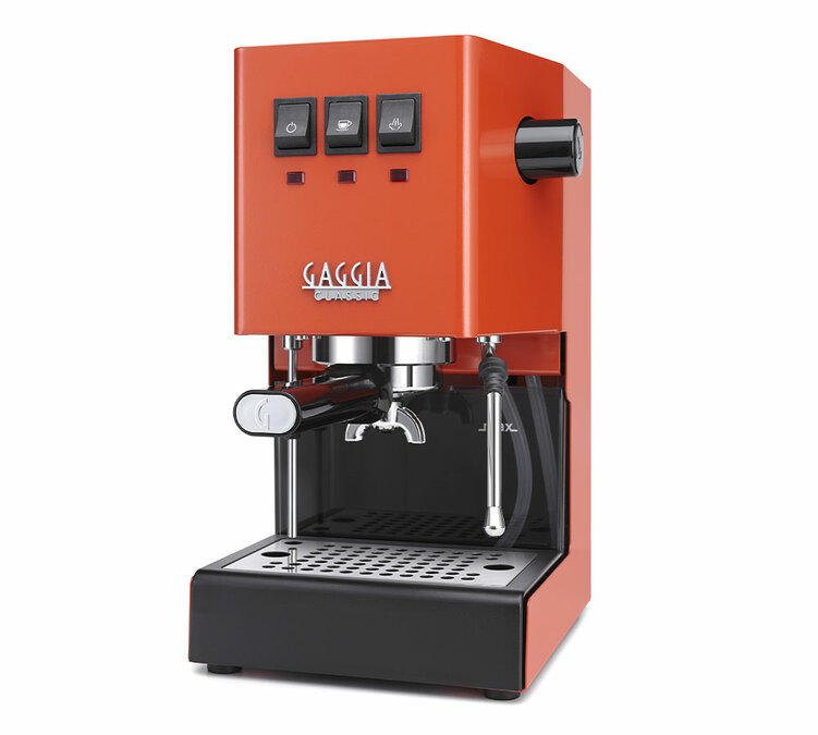 macchina caffe gaggia new classic evo lobster red