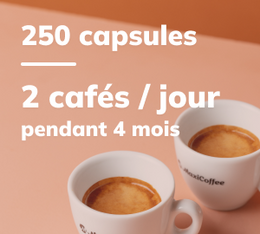 cafe capsules nespresso megapack economique
