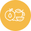 Yellow fruit